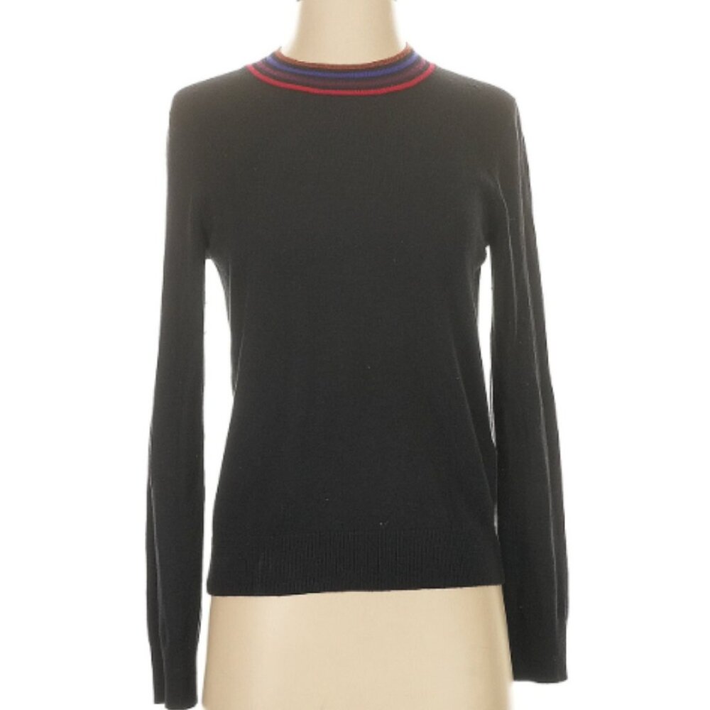 Splendid Women Black Turtleneck Sweater